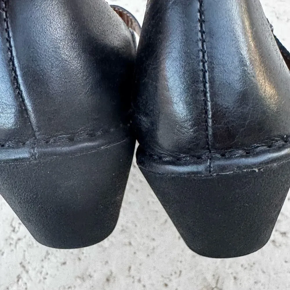 Naturizer serafina maryJanes black leather EUC SZ 6